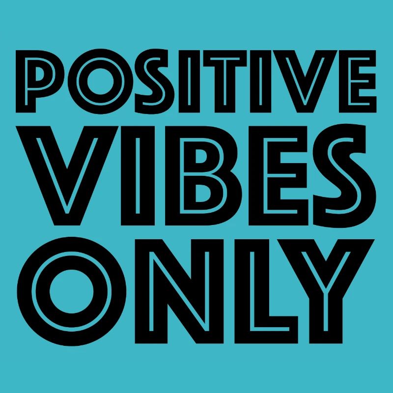 Nur positive Stimmung | Positive Vibes Tee