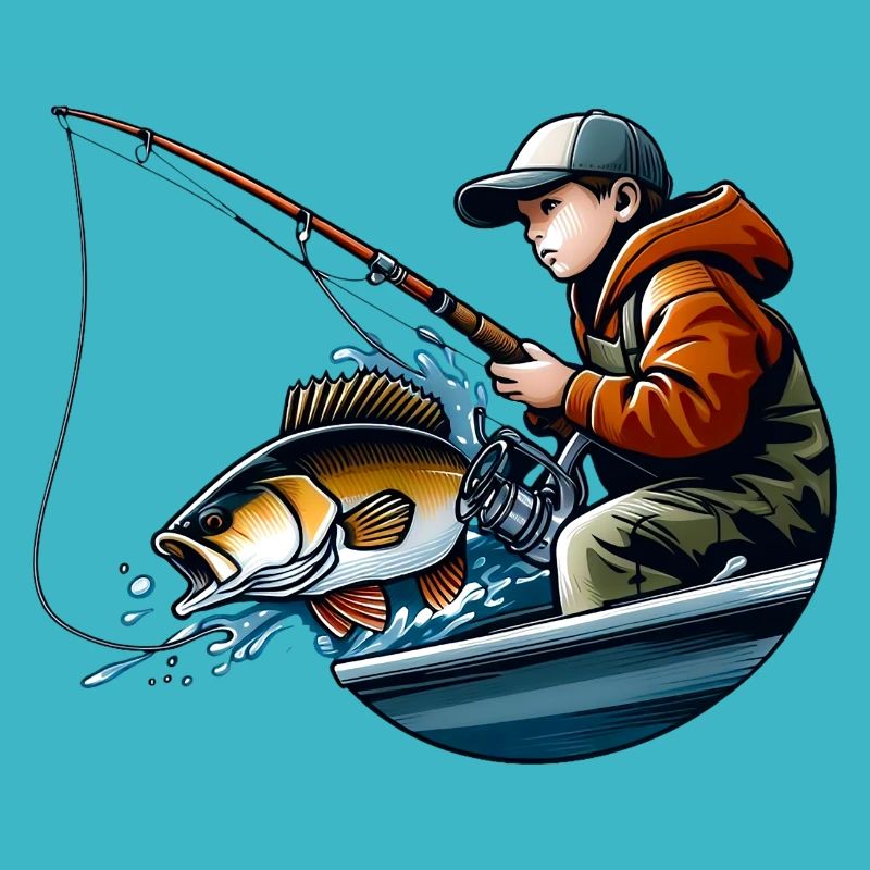 Pêche Jeune Pêcheur - Instant Naturel