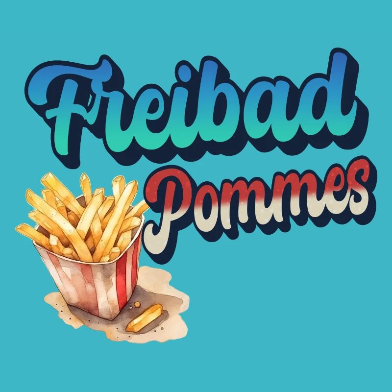 Frites de piscine extérieure