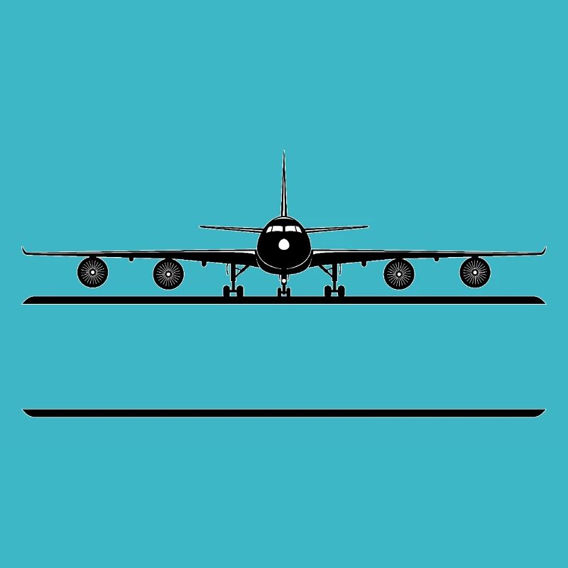 Flugzeug Namensschild