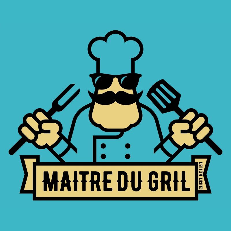 Maître Du Gril (Grillen / Barbecue / BBQ / 2C)