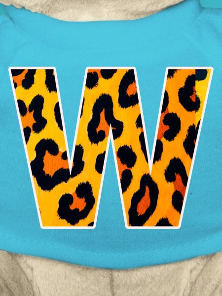 W Leopard Print Kraft