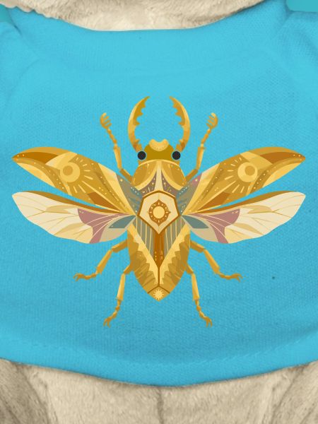 Golden Flying Insect Mystic Style