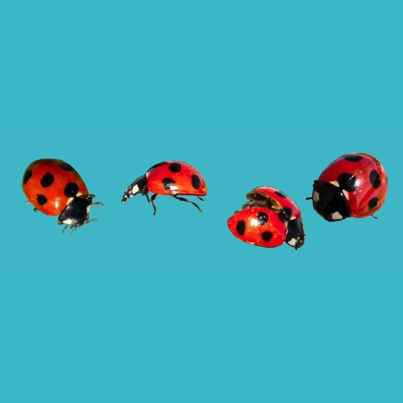 4 Coccinelle Persants