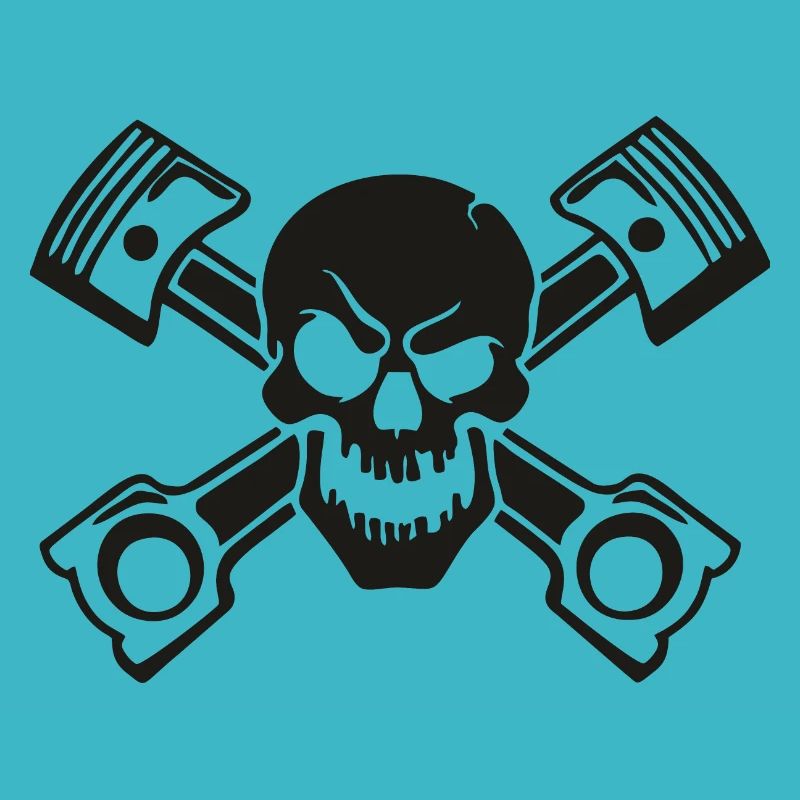 Skull Skull Skull Piston