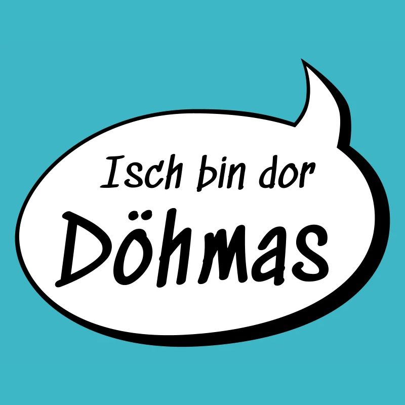 Isch bin dor Döhmas Thomas auf sächsisch lustig