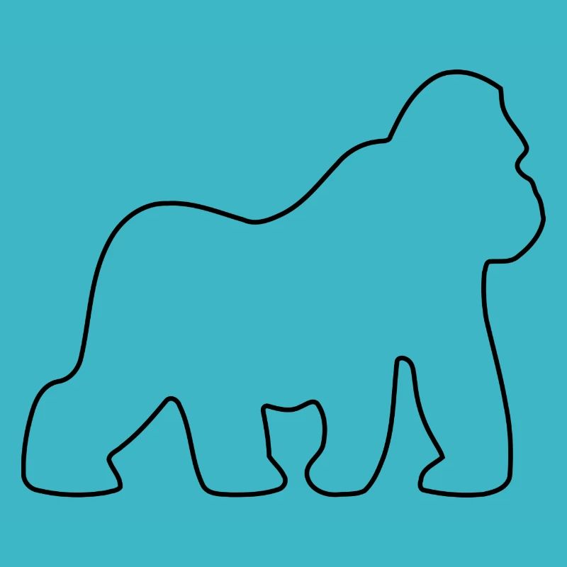 Gorilla, Silverback, Monkey, Monkey, Gorillas,
