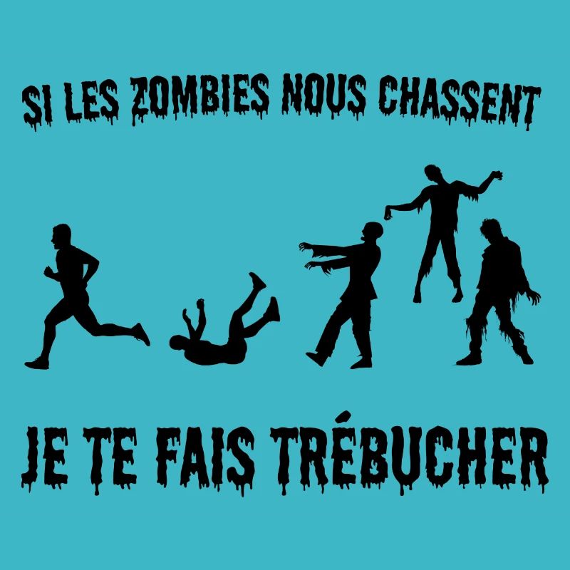 si les zombies nous chassent