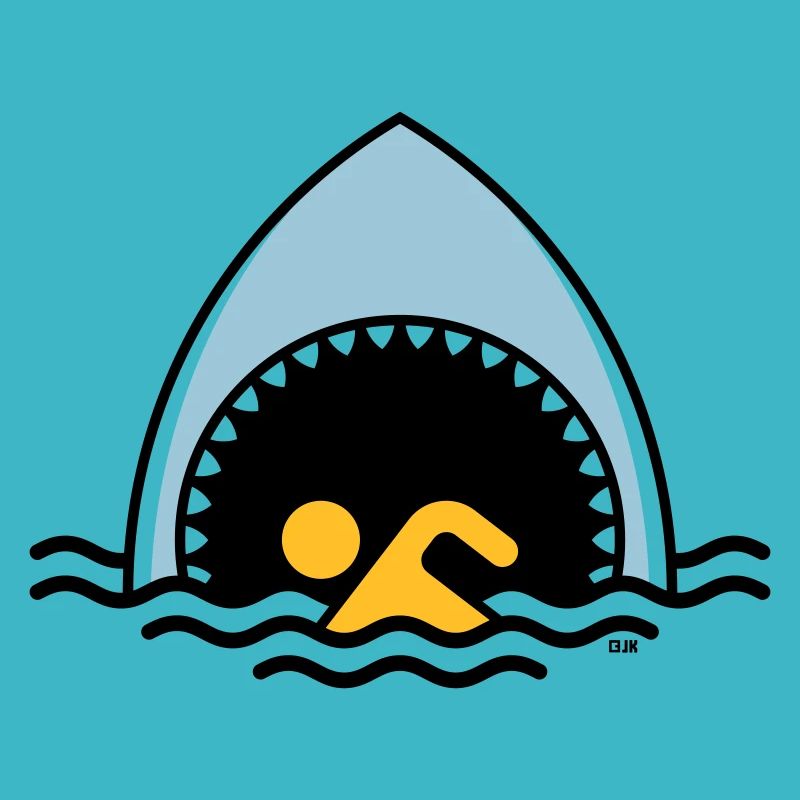 Requin et flotteur (Requin / Nager / 3C)