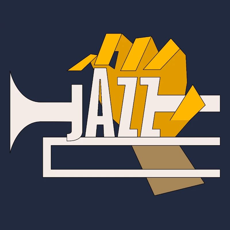Tshirt Jazz Trompete