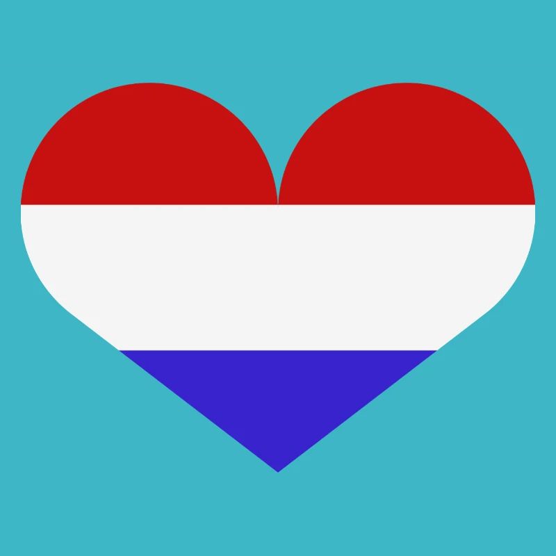 Netherlands heart flag