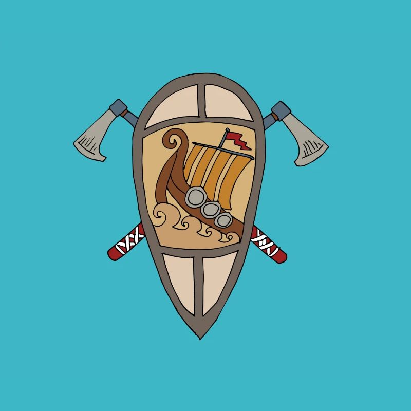 Wikinger Schild Vikings