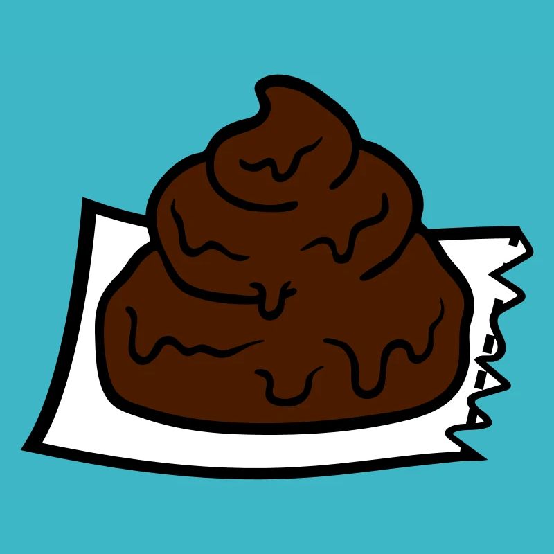 haeufchen comic haufen scheisse abgerissen stueck