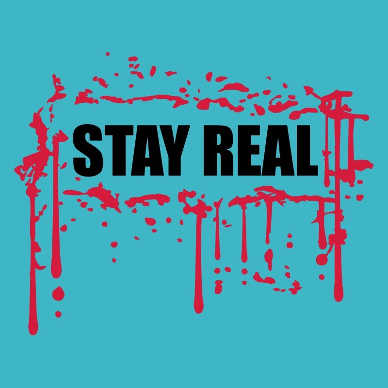 bordures de cadre rester réel sang rouge graffiti sprit