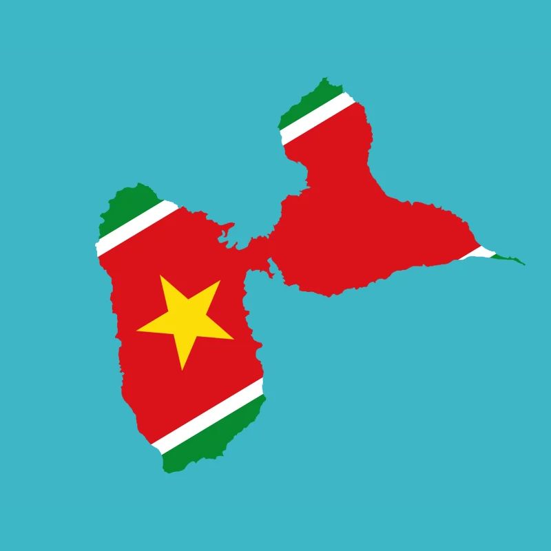 Carte Guadeloupe