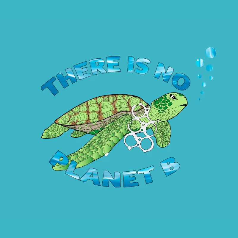 No planet B turtle