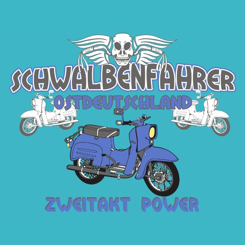 Schwalbenfahrer Simson Schwalbe Kult Roller DDR