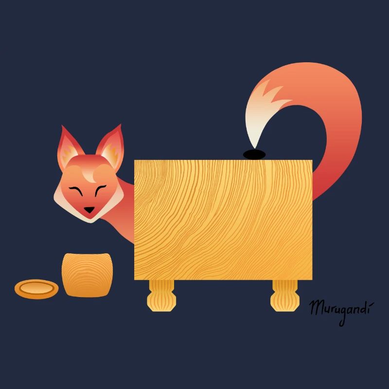 Petit renard effronté