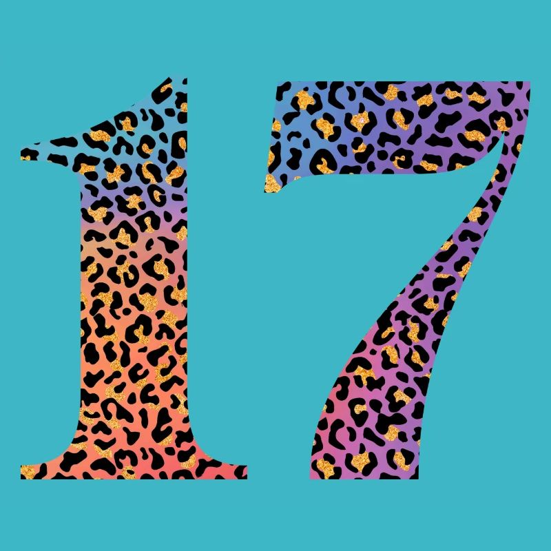 17e anniversaire léopard