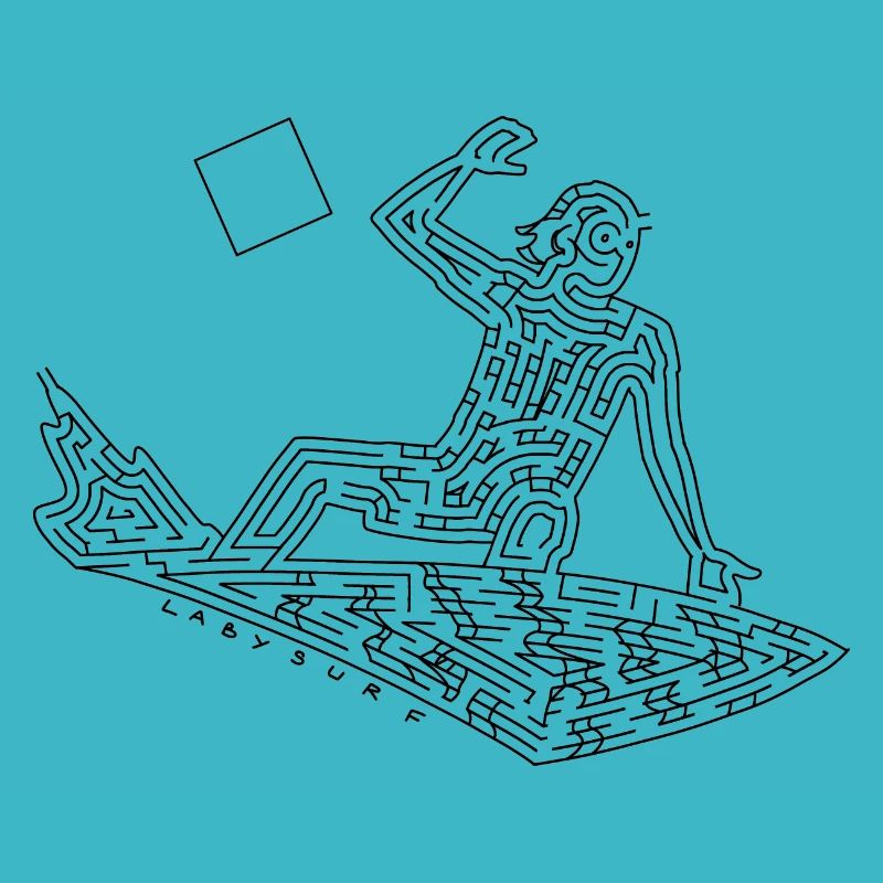 Surfer Maze (black version)