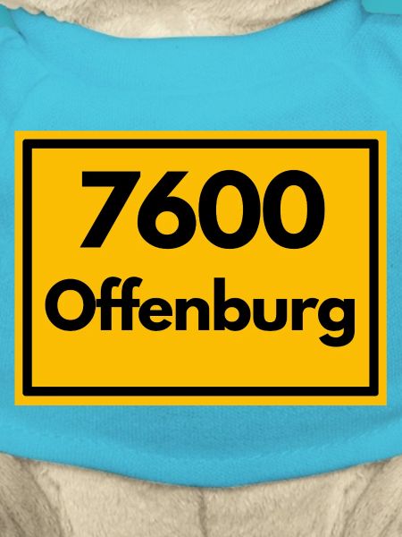 ANCIEN CODE POSTAL RETRO 7600 OFFENBURG