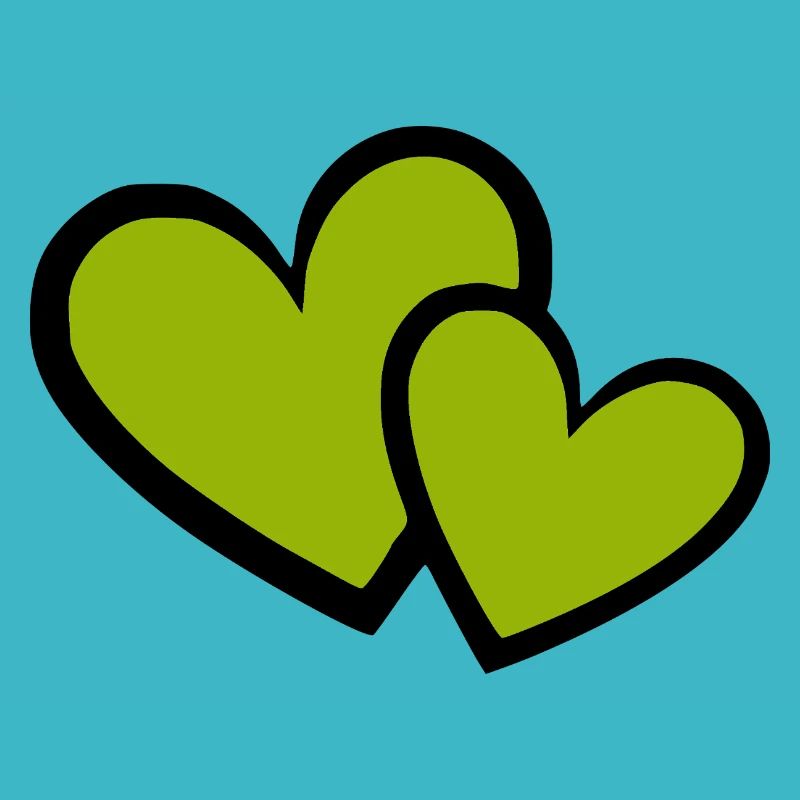 green heart green hearts heart pattern