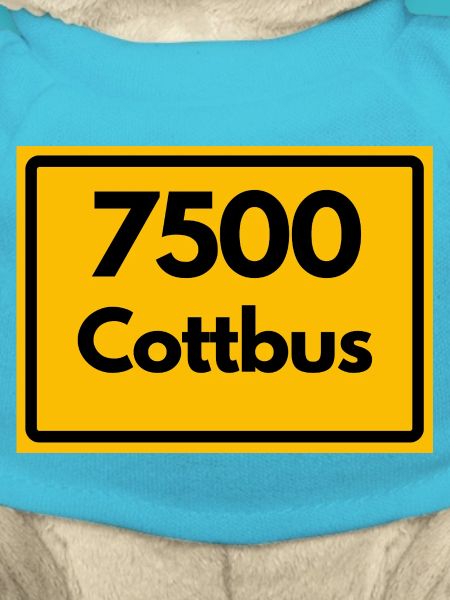 ANCIEN CODE POSTAL RETRO 7500 COTTBUS