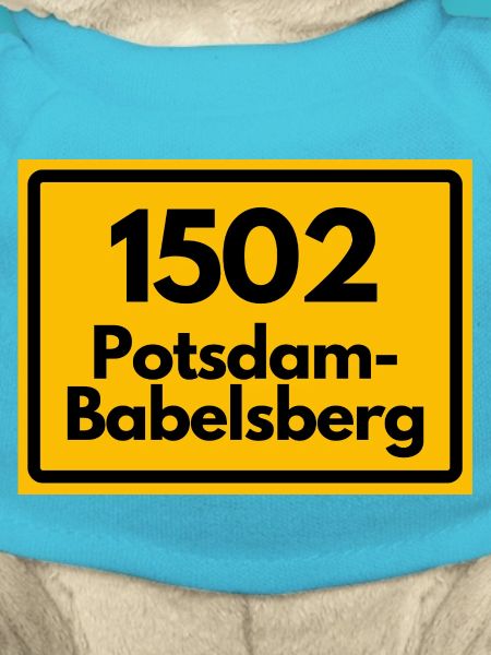 ALTE POSTLEITZAHL 1502 POTSDAM-BABELSBERG