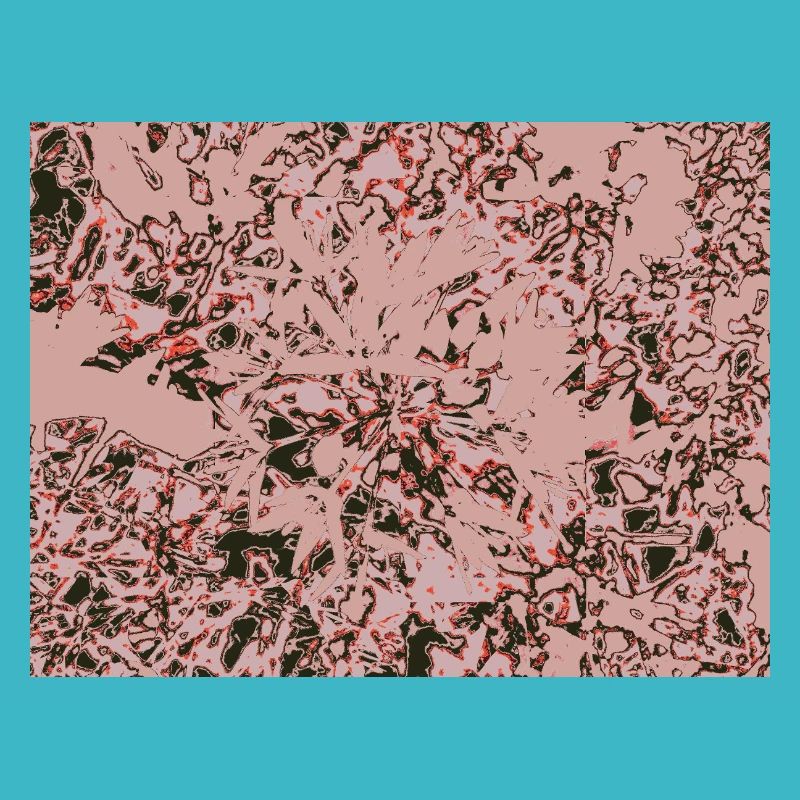 Rose Vines Abstract Pattern