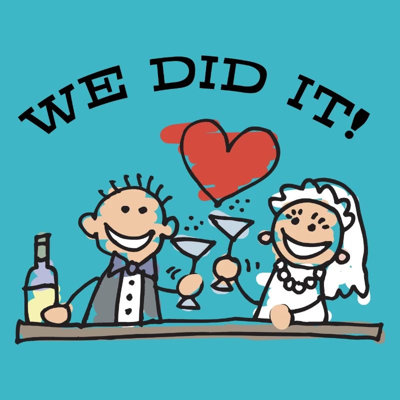 Just Married We Did It