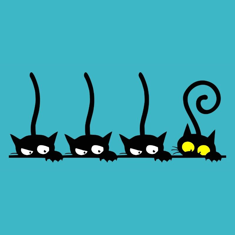 Katze lustig