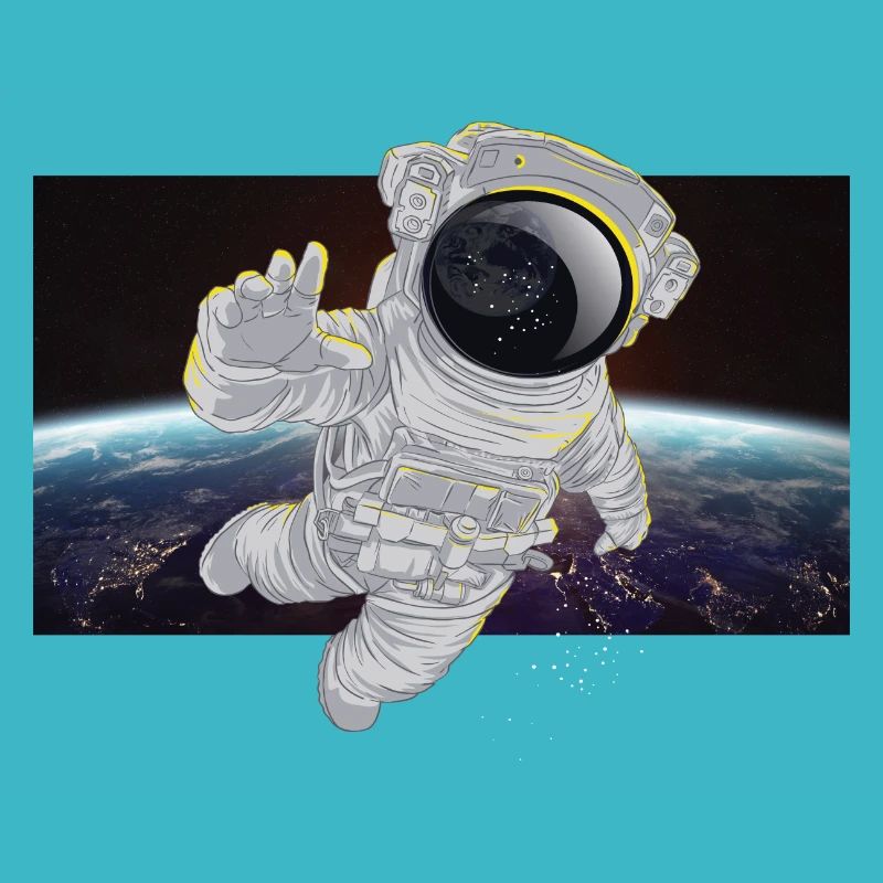 Astronaute dans l’espace