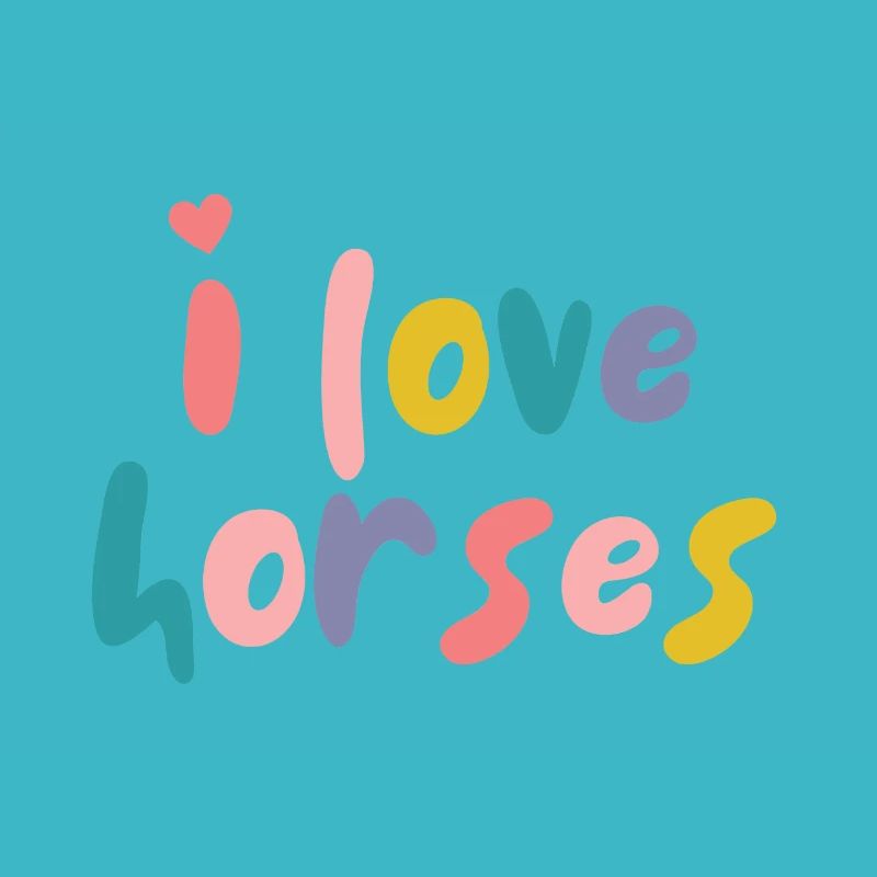 J’aime les chevaux - Dictons équestres - Cheval