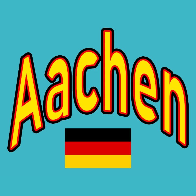 Aachen germany flag