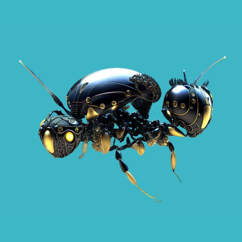 fat robot bee