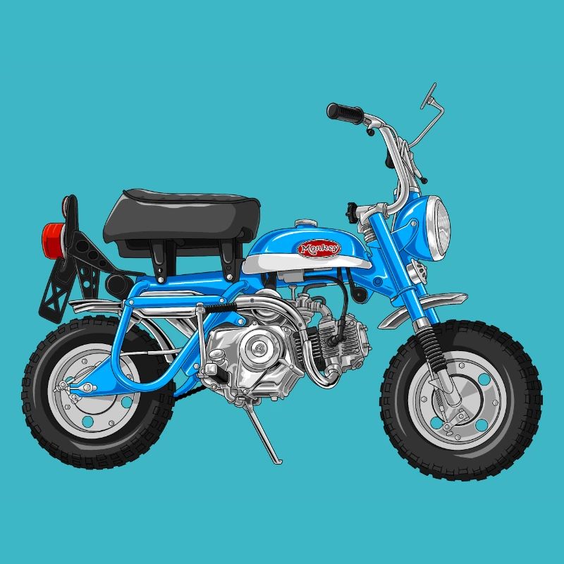 Monkey Z50A DE | candy sapphire blue