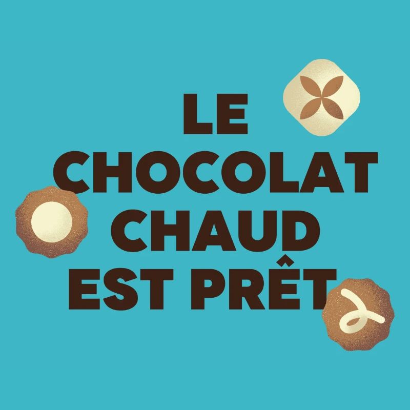 le chocolat chaud et prêt