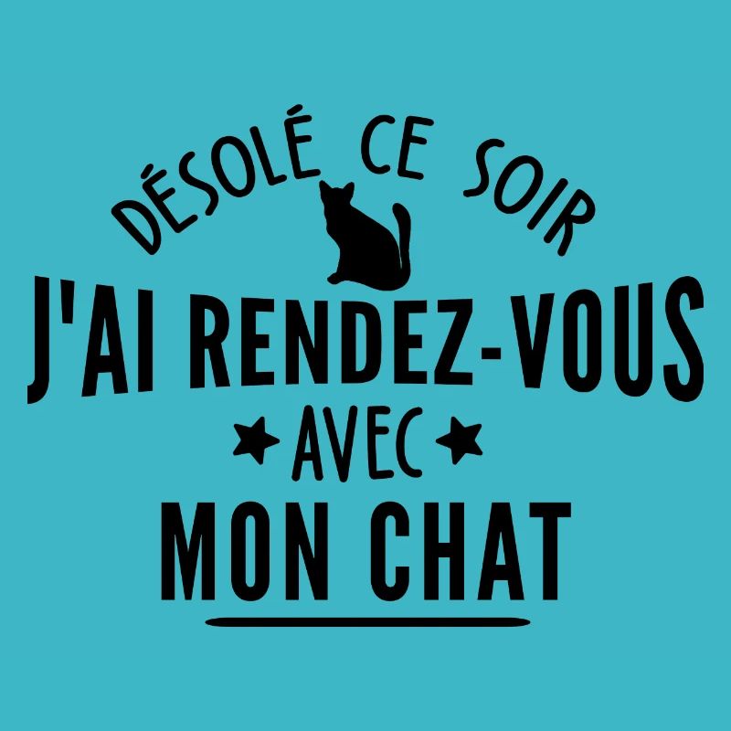 j ai rendez vous avec mon chat / humour chat