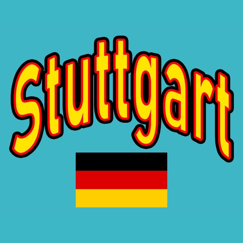Stuttgart Germany flag