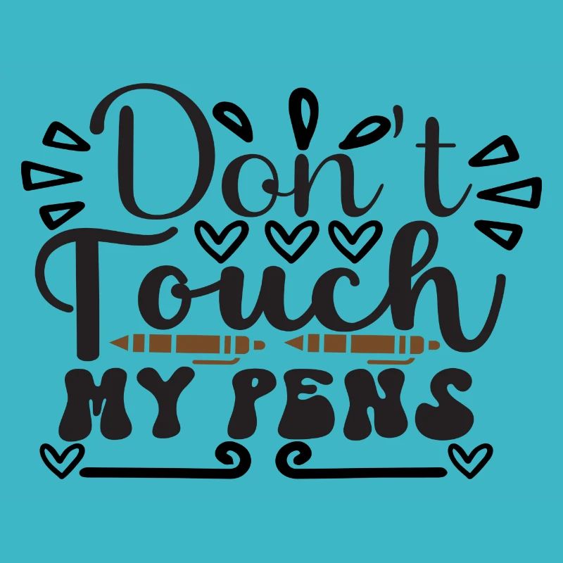 Ne touchez pas à mes stylos