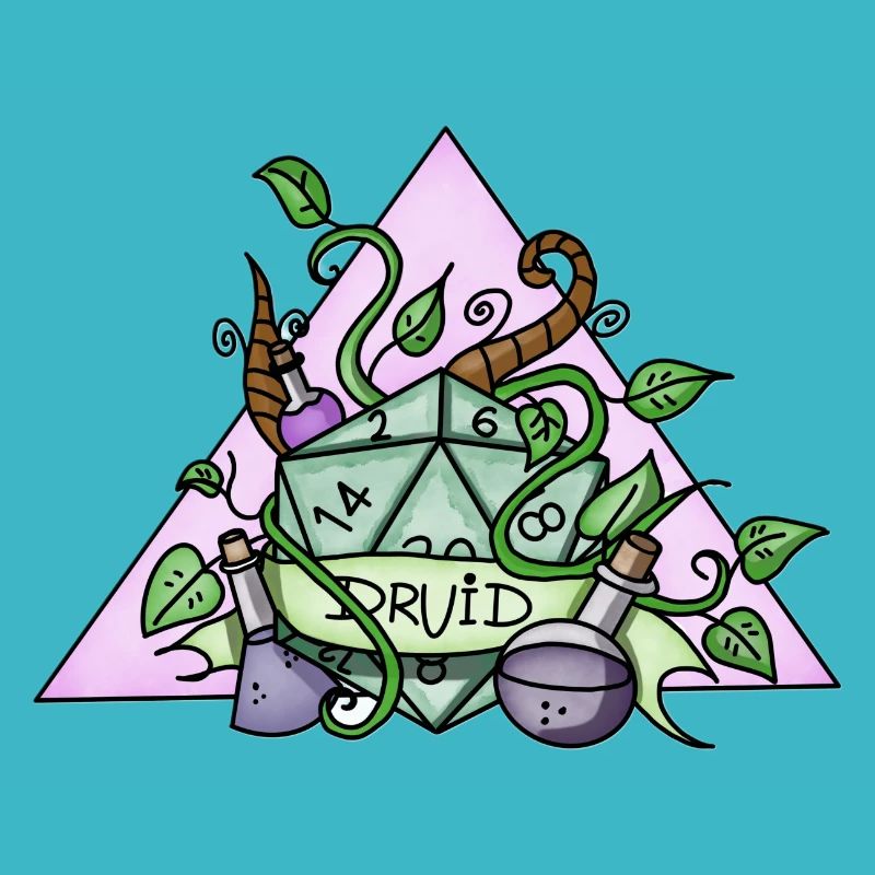 Druid | RPG | Magisch | Nerdy Stuff | Handmade |