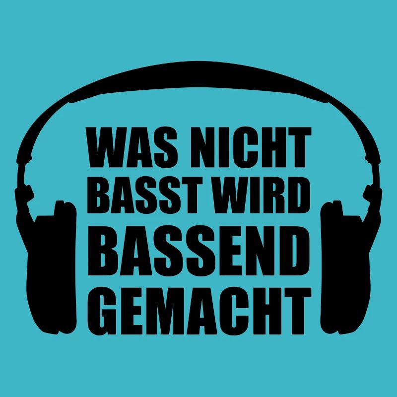 Was nicht Basst wird Bassend gemacht Kopfhörer