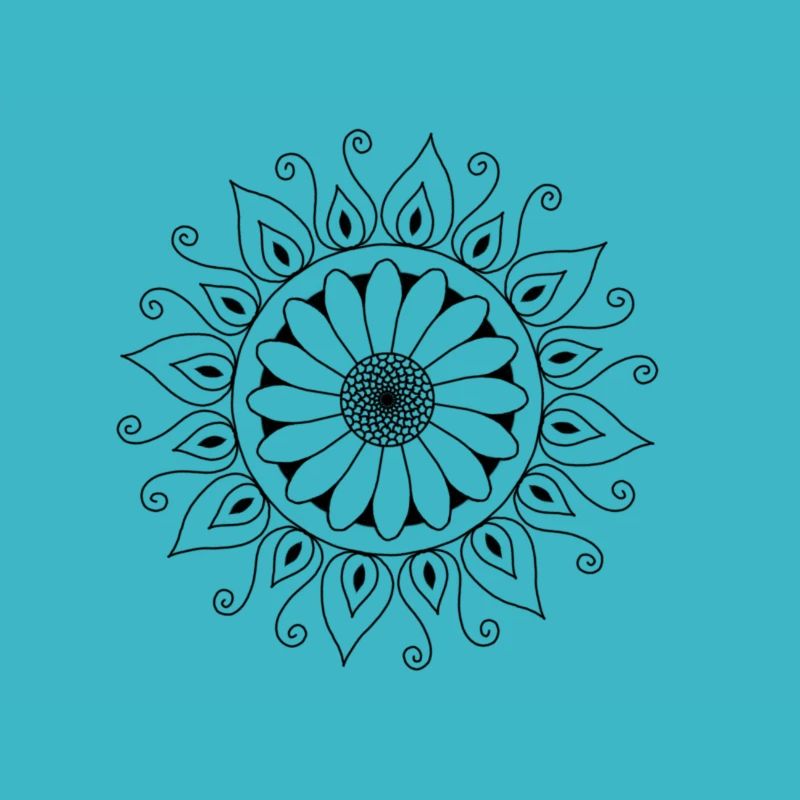 Mandala flower 1