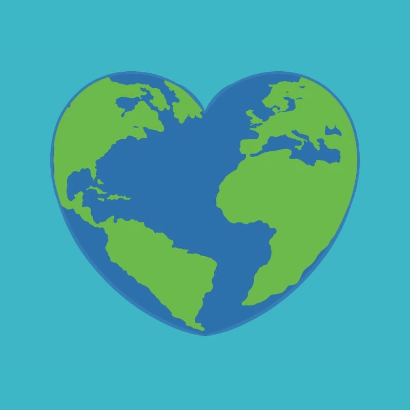 Tag der Erde Herz