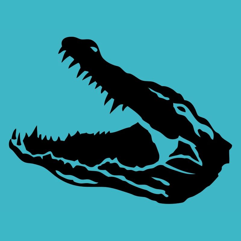 crocodile open mouth