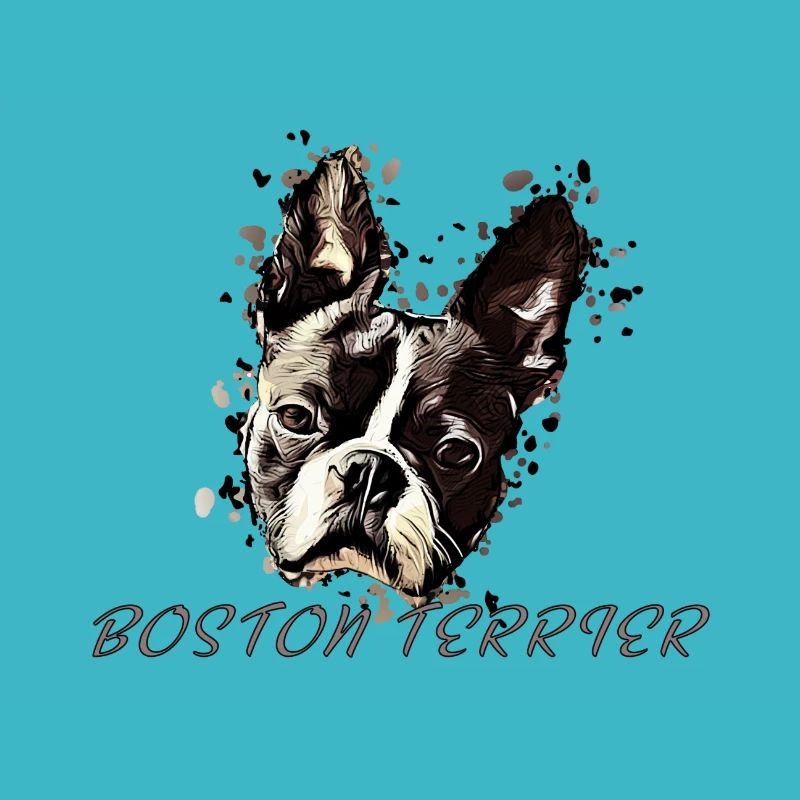 Boston Terrier Comic