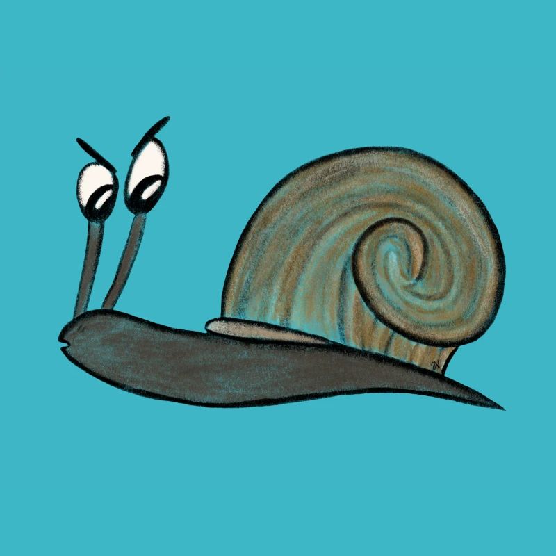Skeptical snail