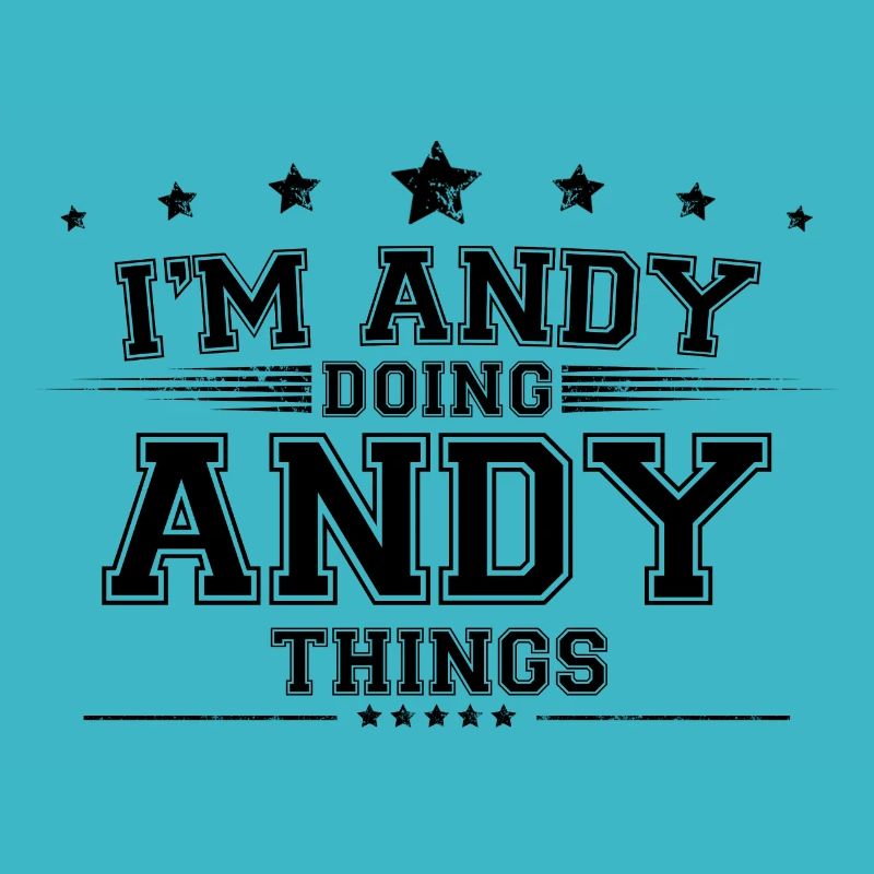 Ich bin Andy, der Andy-Dinge macht