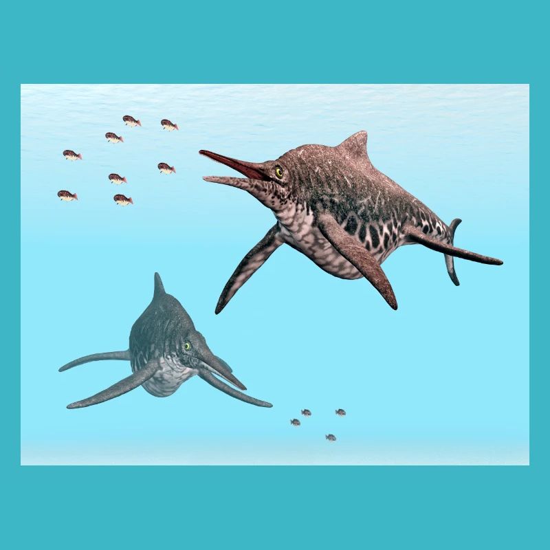 Ichthyosaurier Shonisaurus
