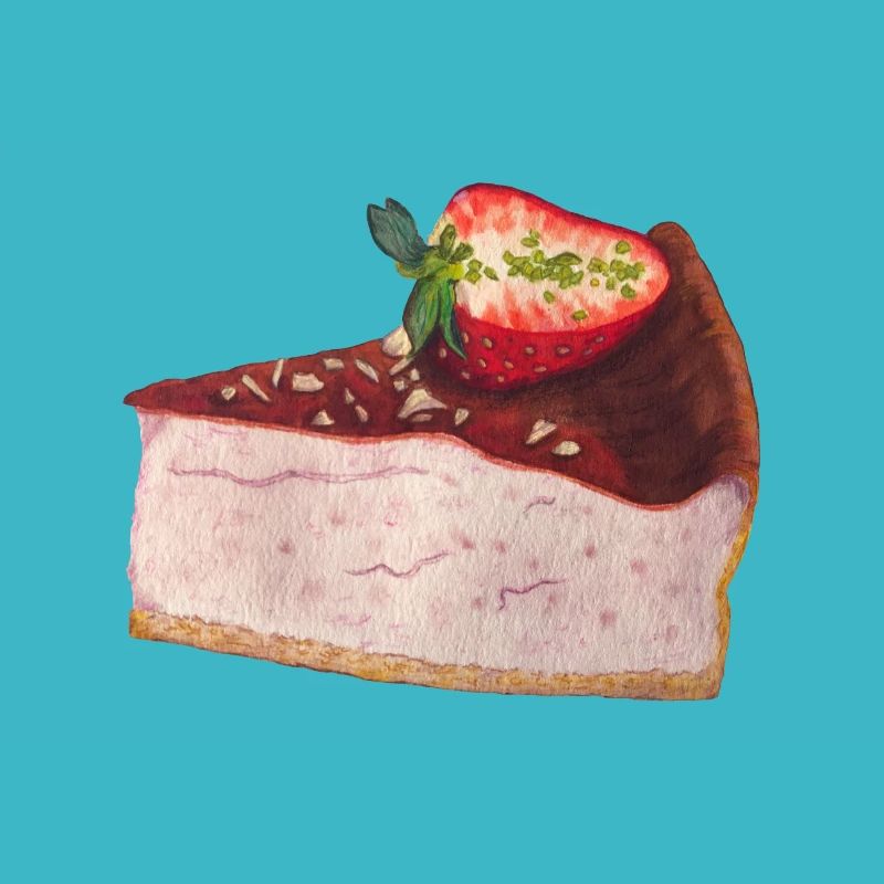 Strawberry Cake Cheesecake